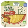 Les recoltes bio assiette parmentier boeuf/carottes 12 m 250 g