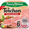 Fleury michon 6 tranches jambon torchon conservation sans nitrite 210g