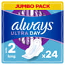 Always ultra serviettes jour long taille 2 ailettes x24