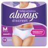 Always discreet incontinence sous-vetements normal m x13