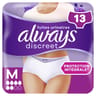 Always discreet incontinence sous-vetements normal m x13