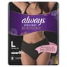 Always discreet incontinence sous-vetements boutique noire l x8