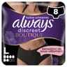 Always discreet incontinence sous-vetements boutique noire l x8