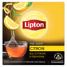 Lipton thé noir au citron, au citon d'espagne x 20 sachets - 34g