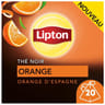 Lipton thé noir orange aux zestes d'orange d'espagne x 20 sachets - 34g