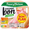 Fleury Michon simplement bon jambon a l'étouffée sans couenne 10 tranches 350g maxi format