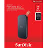 Sandisk disque ssd portable 2tb 800mb/s SDSSDE30-2T00-G26