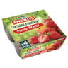 Andros dessert de pommes et de fraises 4x100g