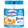 Bridélice crème légère fluide 12%mg bouteille 2x25cl