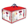 Dodo pack 200x200cm peau de pêche + 1 oreiller