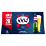 1664 blonde 28x25cl 5.5 degré alcool