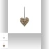 Déco coeur a suspendre h11