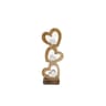 Deco coeur en bois 20cm