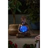 Buddha et globe solaire
