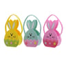 Panier feutrine lapin