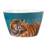 Bol 65 cl porcelaine gamme animo color coloris bleu decor tigre