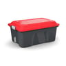 Sundis malle de rangement 40L locker - noire-rouge
