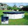 Bâche hiver 120g/m pour piscines diam 4m/4m60