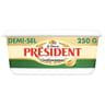 Président beurre gastronomique demi-sel 250g