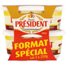 Président beurrier gastronomique doux 82% mg lot 2x250g format spécial