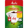 Melitta filtre blanc 1x4/80 - lot de 4+2 offerts