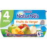 Nestlé naturnes fruits du verger dès 6 mois 4x130g