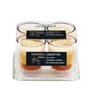 Verrines crevette au curry, carottes confites et crème pimentée 4x40g