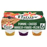 Panier de Yoplait nature sur fruits panaché 6x140g