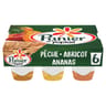 Panier de Yoplait nature sur fruits jaunes 6x140g
