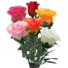 Rose artificielle bouton crème