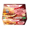 Daunat burger le charolais bacon boeuf sauce steak oignon 180g