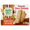 Jardin bio étic crousti fourrés chocolat noisette bio 170g