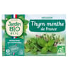 Jardin bio étic infusion thym menthe bio fraicheur tonique 20 sachets de 30g