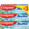 Colgate max white dentifrice micro cristaux 3x75ml