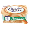 Perle de lait aromatisé amandes 4x125g