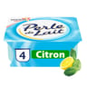 Perle de lait aromatisé citron 4x125g