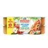 Andros sans sucre ajouté pomme nature pomme abricot 12x100g +4 offerts