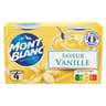 Mont Blanc crème dessert coupelles saveur vanille 4x125g-500g