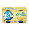 Mont Blanc crème dessert coupelles saveur vanille 4x125g-500g