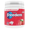 Freedent chewing-gum sans sucres menthe fraise 5x10 - 84g