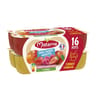 Materne compotes coupelles pomme, p framboise, fraise 16x100g -1600g