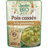 Jardin bio étic pois cassés paysanne sachet express bio 300g