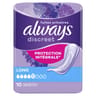 Always discreet serviettes pour fuites urinaires long x10