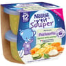 Nestle ptit souper pastaso legumes vert carottes 2x200g des 12 mois