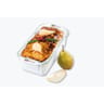 Terrine cremeux gros hachage aux poires et airelles