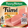 Fleury michon jambon fumé conservation sans nitrite 4 tranches 140g