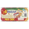 Bledina blédichef lot x 4 assiettes prix choc 1kg