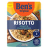Ben's original riz micro ondable risotto poulet et champignons 3 mn 250g