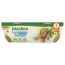 Blédina bols écrasé de petit pois, riz, cabillaud & petit oignons 2x200g