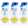 Head & shoulders base 2in1 citrus 3x300ml